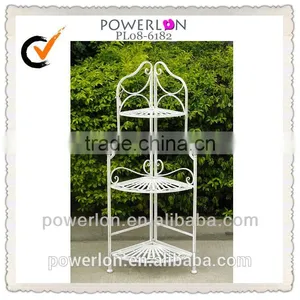 Vintage 3-tier Metal Book Shelf thumbnail-3
