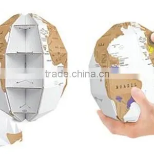 CT-529 Globe Second Generation Globe DIY Vertical Group World Map Version thumbnail-2