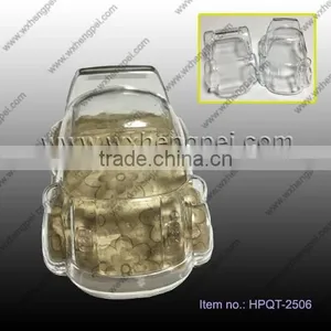 Cleverish Portable Cute Transparent Car Plastic Storage Jewelry Wedding Box Kit thumbnail-1