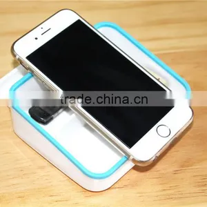 Fashion Creative Desktop Storage Bracket Lazy Office Flat Panel Multifunction Phone Holder Portable Universal Mobile Phone Stand thumbnail-2