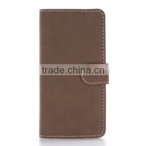 2017 Hot Sale Retro Matte Flip Wallet Leather Phone Case For IPhone 7 thumbnail-2