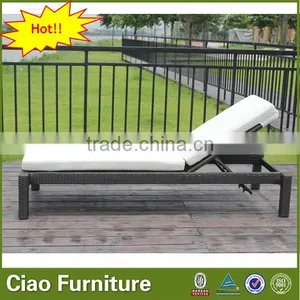 Space Saving Outdoor Furniture Stackable Outdoor Sun Lounger thumbnail-2