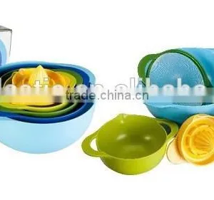 5pcs Rainbow Color Multi-function Household Products Food Grade Juicer Set thumbnail-2