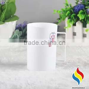 Cheap Gifts Plastic Mug , PP Food Grade Promotional Plastic Mug thumbnail-1