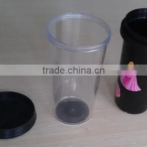 450ml Double Wall Promotional Travel Coffee Mug With Paper Insert thumbnail-4