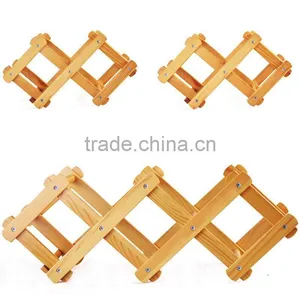 Wooden Wine Bottle Stand-creative Wooden Rack thumbnail-3
