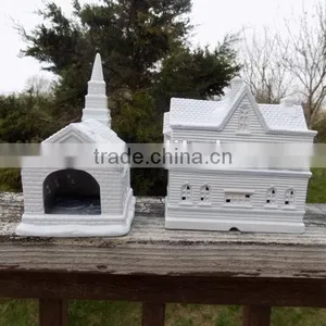 Christmas Village Houses White Christmas Village Church thumbnail-5