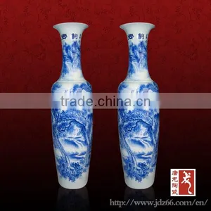 220cm Large Tall Ceramic Floor Vase for Decoration thumbnail-2