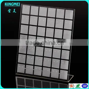 High Quality Kingmei Clear Acrylic Earring Display Holder thumbnail-4