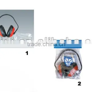 Face Shield Visor Earmuff Safety Helmet Earmuffs thumbnail-1