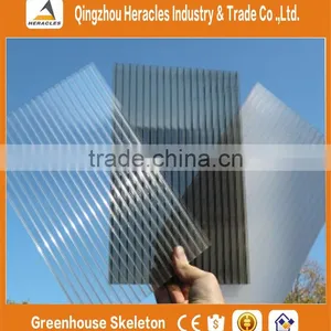 Factory Price Trade Assurance Greenhouse Equipment PC Sheet Agricultural Greenhouse Tunnel for Vegetable thumbnail-5