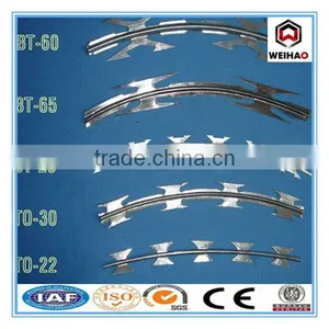 BTO-10 304 Stainless Steel Concertian Razor Wire for Fence thumbnail-1