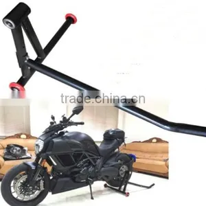 750LBS Motorcycle Paddock Stand Single Swing Arm thumbnail-1