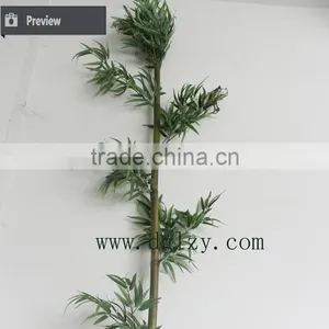Artificial Wholesale Bamboo Trunk and Leaves for Indoor and Outdoor Landcaping Decoration thumbnail-3