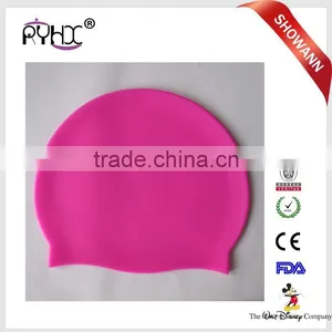 Hot Sale Waterproof and Eco-friendly Silicone Swimming Cap thumbnail-2