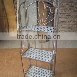 Iron Metal Stainless Flower Shelf & Shoes Shelf JY12001-12003 thumbnail-5