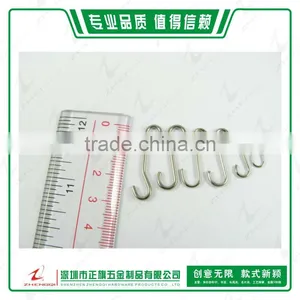 Steel Wire Spring Snap Hook S Hook Metal Hook for Packaging Accessories thumbnail-1