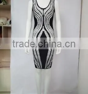 Women Summer Sleeveless Bodycon Cocktail Evening Party Short Mini Dress Fashion thumbnail-4