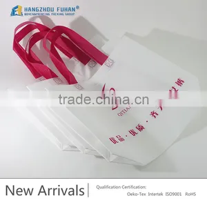 Custom Foldable White Shopping Bag thumbnail-2