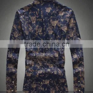 High Quality Custom Men Shirts Pure White Slim Fit Mens Dress Shirts thumbnail-2