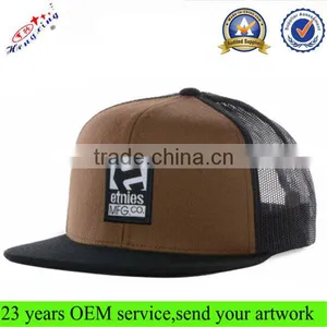 Custom Mesh Trucker Snapback Hat thumbnail-1