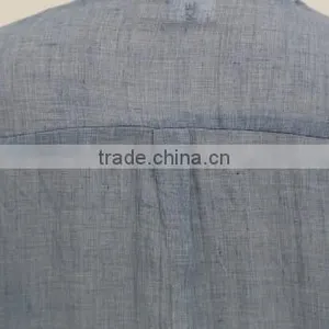 Woman Linen Shirts Linen Cotton Blouse Lady Long Sleeve Linen Shirts thumbnail-4