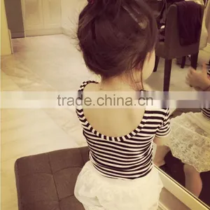 2 Year Old Girl Kids Backless T-shirt thumbnail-1