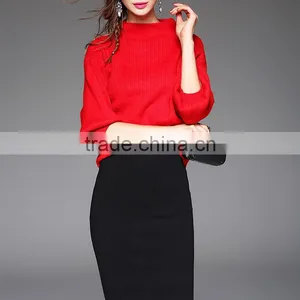 MAXNEGIO Wholesale Women Cashmere Pullover Sweater thumbnail-3