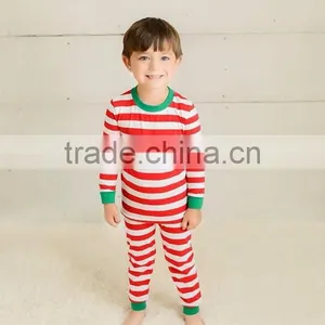 Stripe Knit Cotton Matching Family Pajamas thumbnail-4