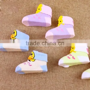 Wholesale Organic Cotton Warm Thick Winter Baby Socks New Fashion Fuzzy Baby Socks thumbnail-3