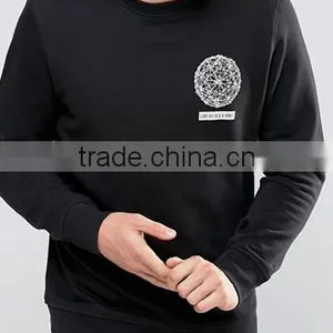 Crew Neck Sweat With Front and Back Print thumbnail-1