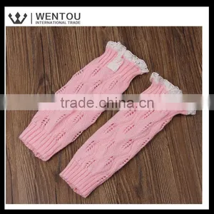Wholesale Baby Lace Kint Leg Warmers thumbnail-2