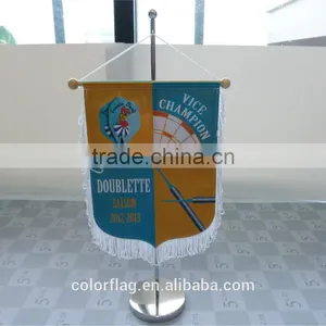 Eco-friendly Polyester Table Top Flag thumbnail-1