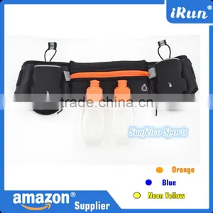 Waist Packs Running Hydration Belts - Bottle Holder Belt Reflective Running Water Belt Fanny Pack - Accept Custom Logo & Color thumbnail-1