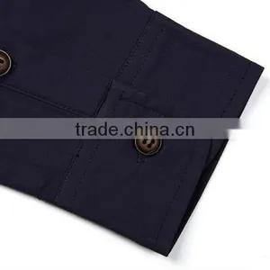 2016 Fashion Design Men Splicing Casual Shirt thumbnail-5