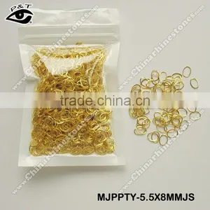 5.5x8mm Tiny Oval Hole Studs for Nail Art thumbnail-2