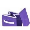 Purple Eco-friendly Collapsible CD Storage Boxes Odm-v11 thumbnail-1
