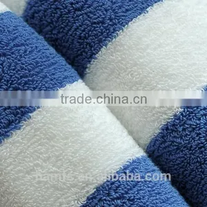 Soft Comfortable Blue and White Stripe Hotel 21 Bath Towels thumbnail-5