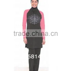 Islamic Full Cover Modest Muslim Swimwear thumbnail-5