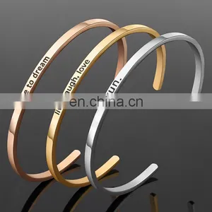 Couple Bracelet Creative Inspired Stainless Steel Jewelry thumbnail-2