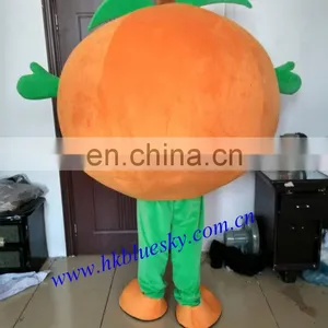 EVA Body Orange Cartoon Mascot Costumes thumbnail-3