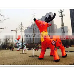2017 New Style Christmas Gifts Large Customized Christmas Inflatable Deer thumbnail-1