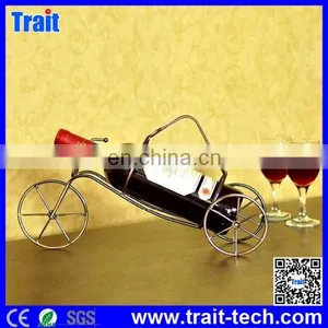 Artwork Fuuny Gold Bronze Cast Iron Tricycle Style Red Wine Rack Wine Holder thumbnail-6
