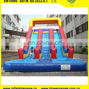 2017 Wholesale Amusement Park Cheap Inflatable Water Slides thumbnail-1