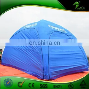 New Outdoor Blue Inflatable Tent/Dome Tent For Exhibition And Party thumbnail-2