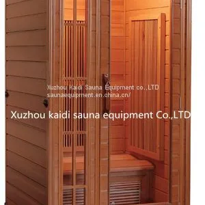 Health Mate Solid Wood Dry Steam Corner Far Infrared Sauna Room thumbnail-5