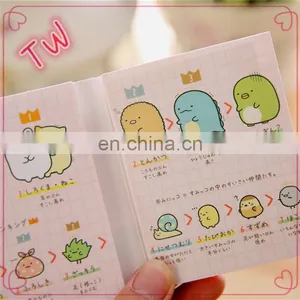 Import School Stationery Professional Custom High Quality Colorful Paper Printed Cartoon Letter Shaped Sticky Notes for Kids thumbnail-2