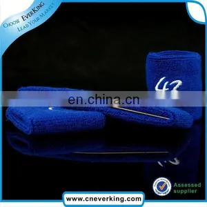 Custom Terry Blend Elastic Fibre Athletic Wristband Factory Wholesale thumbnail-1