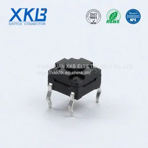 Customized Pin Type Waterproof 6*6 Stroke 0.35 Height Tact Switch thumbnail-1
