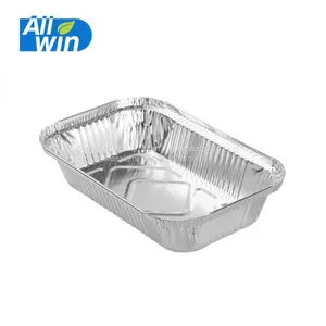 1lb Aluminum Loaf Pan Aluminum Loaf Pan Takeout Food Container thumbnail-1
